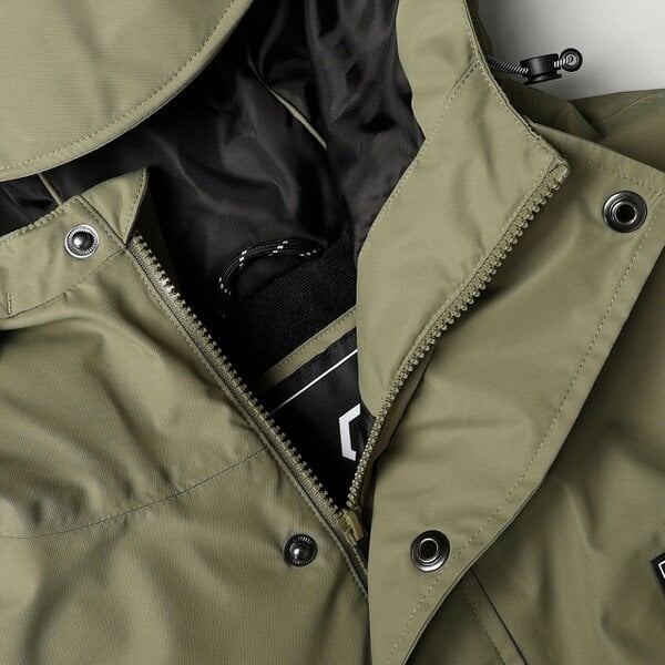Dare 2B Mens Freeride III Overhead Ski Jacket - Black/Martini Olive