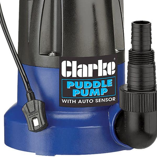 Clarke International Clarke PSP125B 400W 116Lpm 7m Head Puddle Pump With Auto Sensor 230V - 7230694
