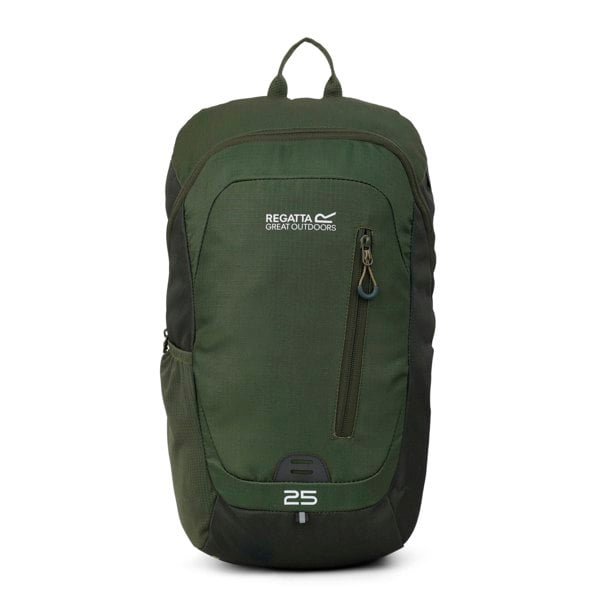 Regatta Highton V2 25L Backpack - Dark Khaki/Four Leaf Clover