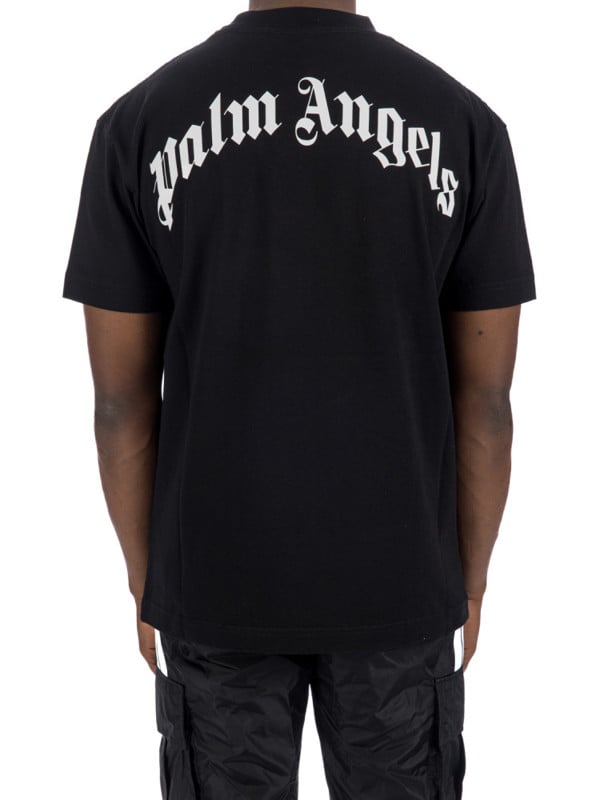 Palm Angels Classic Shark Design T-Shirt - Black