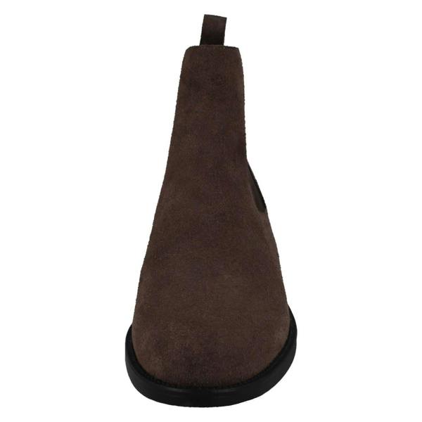 Leather Collection Ladies Leather Collection Suede Leather Ankle Boots F50979