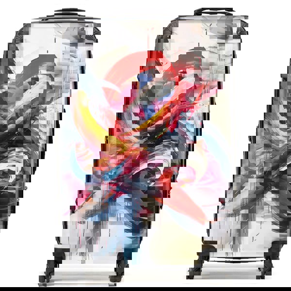 Warren Reed Swirling Symphony Of Colours Suitcase