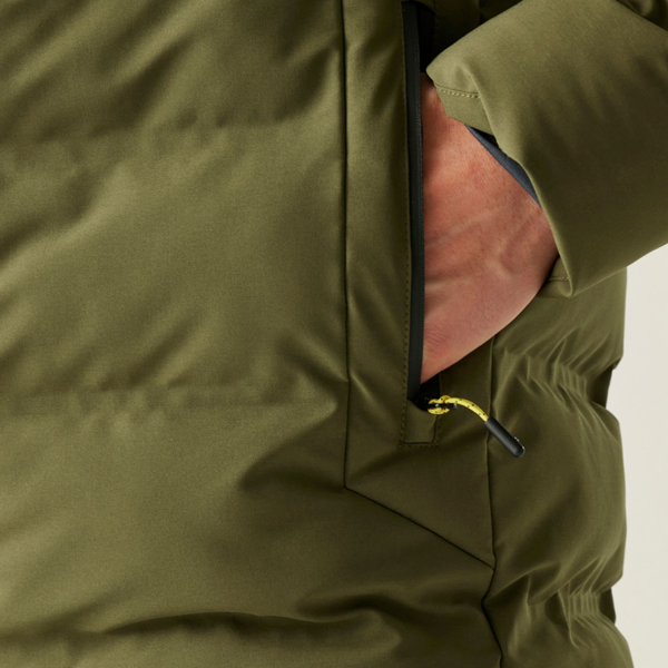 Regatta Mens Altoro Thermal Waterproof Jacket - Olive Night
