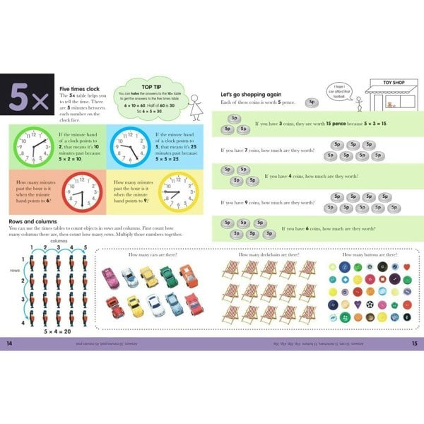 Carol Vorderman's Times Tables Book, Ages 7-11 (Key Stage 2)