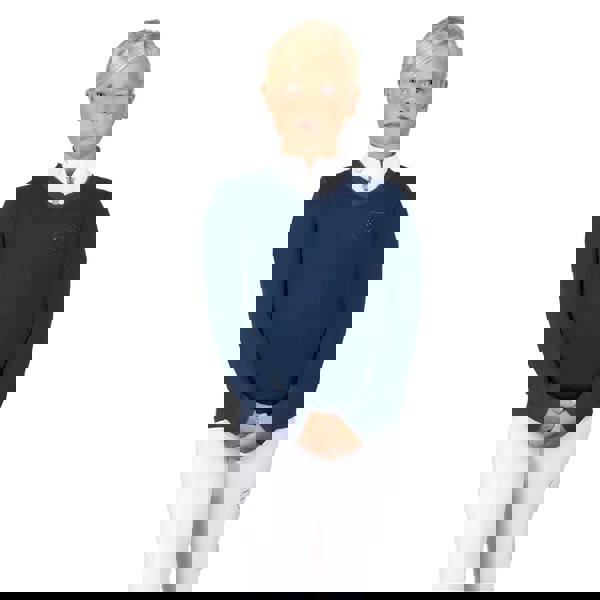 Coldstream Childrens/Kids Next Generation Crailing Performance Sweatshirt - Oxford Blue - 