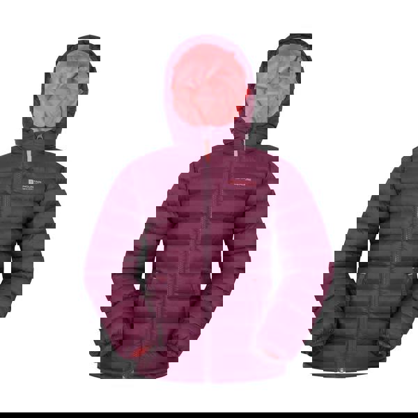 Mountain Warehouse Childrens/Kids Seasons II Padded Jacket - Berry