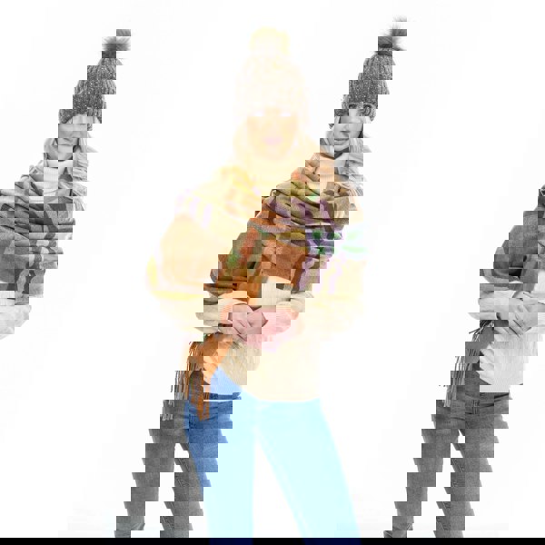 Heritage Traditions Heritage Recycled Fomo Blanket Scarf