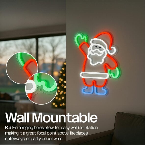 Scotts of Stow Xmas Haus LED Neon Festive Lights