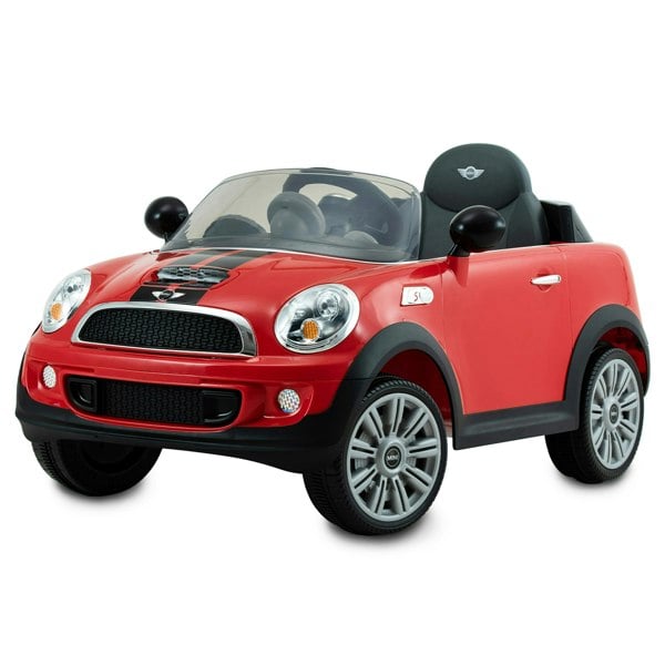 Rollplay Mini Cooper S Roadster 6 Volt Car with Remote Control - Red