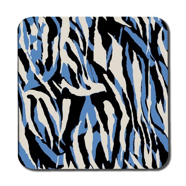 Benjamin Tate Design Abstract zebra skin (Coaster)