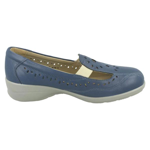 DB Shoes Ladies Easy B Comfortable Slip On Shoes Sunray