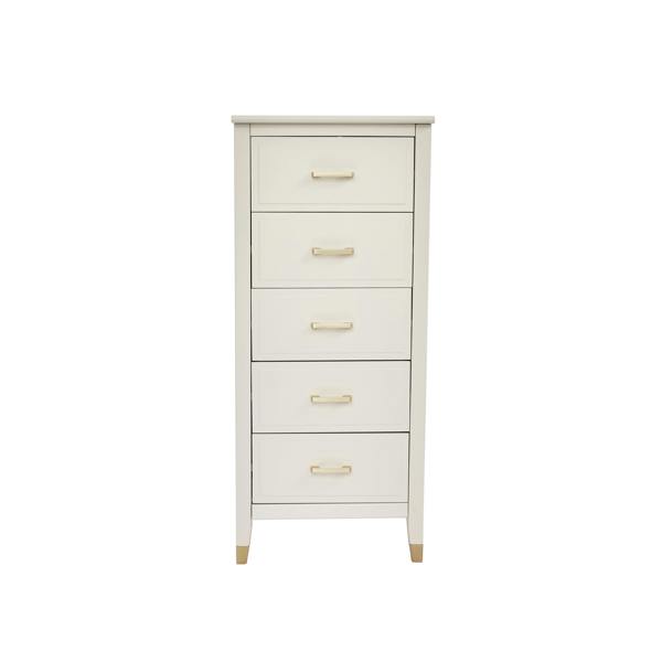 Cabinet Bits Palazzi 5 Drawer Narrow Chest of Drawers