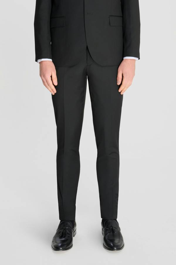 Carter & Jones Edina Plain Trousers in Black