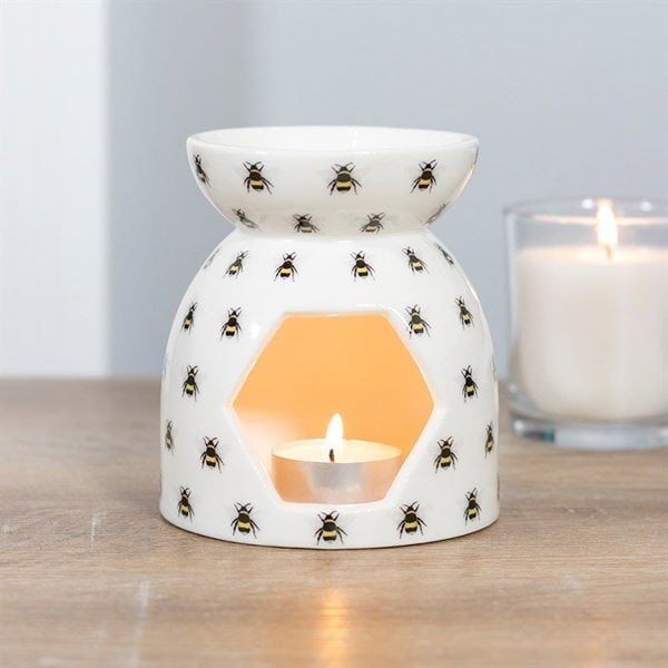 Serano All Over Bee Print Oil Burner