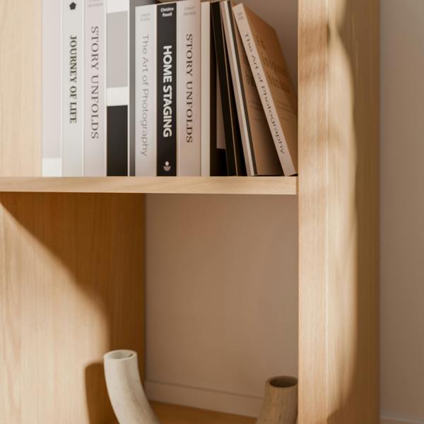 Furniture To Go Mauro 2x2 Storage Unit in Elegancia Oak
