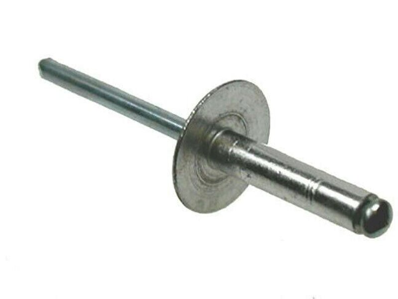 Fixaball 3.2mm Pop Blind Rivets Large Flange Aluminium