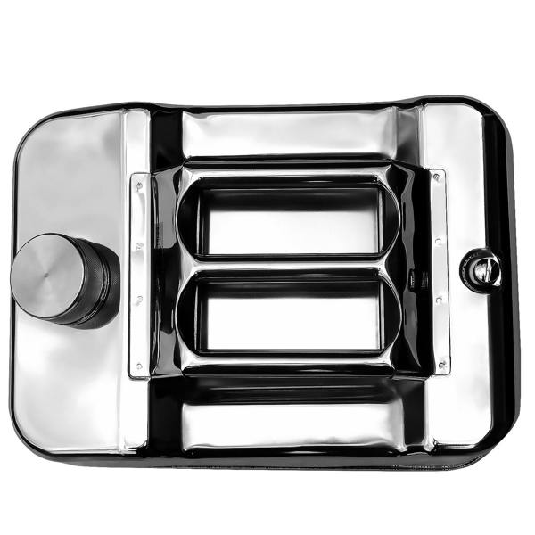 WINCHMAX Jerry Can 10ltr Stainless Steel. Fuel, Petrol, Diesel, Water. Compact Pattern.