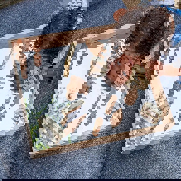 tickit Wooden Mirror Tray