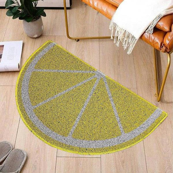 Nicoman Lemon Halfmoon Door Mat 