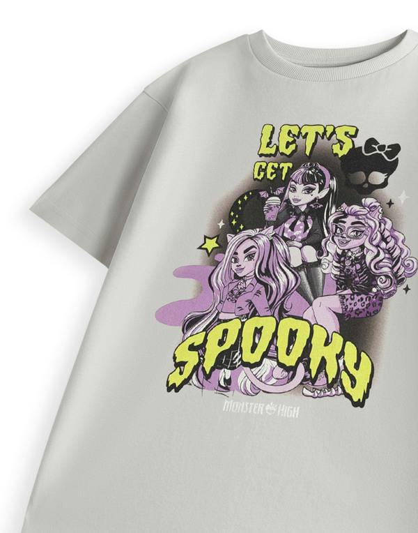 Vanilla Underground Monster High Girls Purple Ghouls night out Short Sleeved T-Shirt