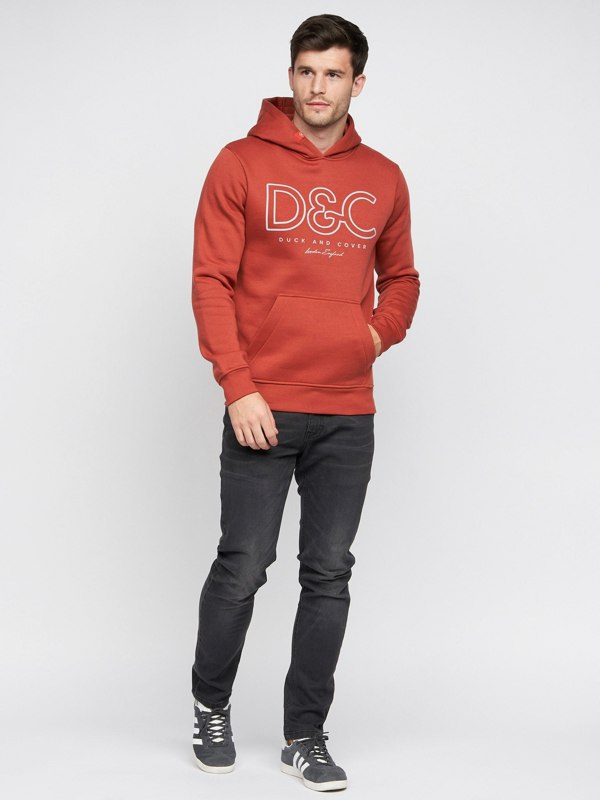 Duck and Cover Icarusa Hoodie - Red