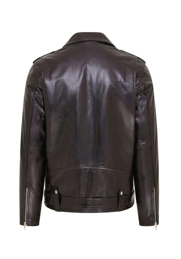 Infinity Leather Mens Cow-Hide Biker Brando Jacket - Pargas