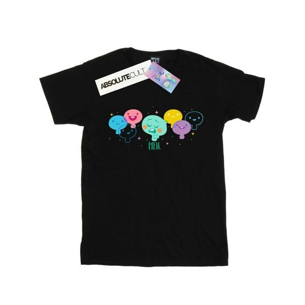 Disney Womens/Ladies Soul 22 Meh Cotton Boyfriend T-Shirt - Black
