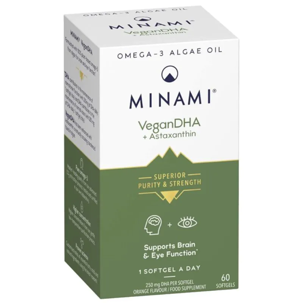 Minami Nutrition VeganDHA 60 Capsules