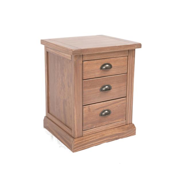 Cabinet Bits Tirolo 3 Drawer Bedside Table