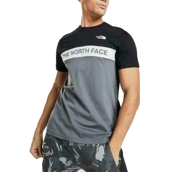 The North Face Colour Block T-Shirt Black