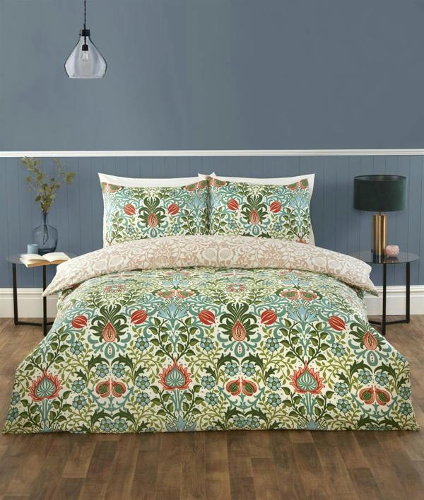 Heritage Flora Multi Duvet Cover Set