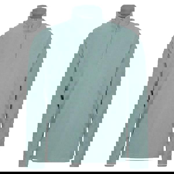 Mountain Warehouse Mens Camber II Half Zip Fleece - Pale Green - 