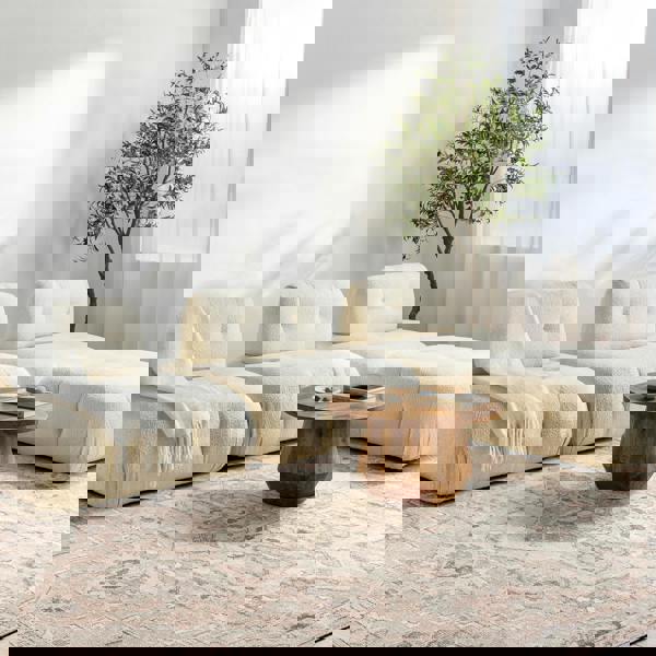 Livabliss Becki Owens Elle-Vintage Grey Beige Brown Traditional Boho Rug