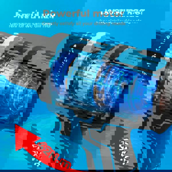 Traderight 2 Battery 21V Cordless Drill Combi Driver Electric Screwdriver Set