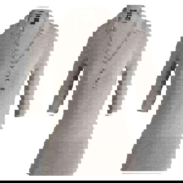 Boss Womens/Ladies Fatirame Button Sweater Top - Grey