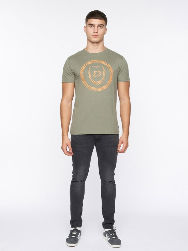 Duck and Cover Raktore T-Shirt - Sage