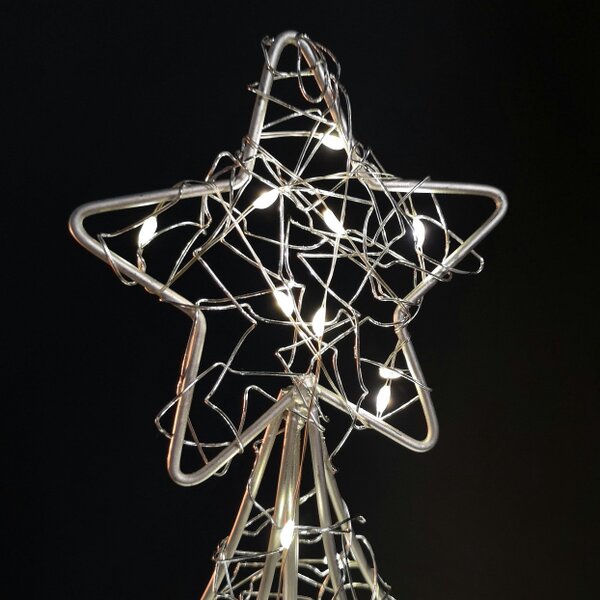 Samuel Alexander 90cm Light Up Tree Christmas Decoration with 300 Warm White LEDs