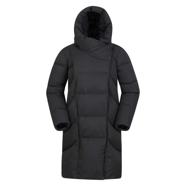 Mountain Warehouse Womens/Ladies Cosy Extreme II Wrap Down Jacket - Black