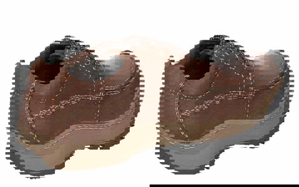 Hush Puppies Tucker Mens Casual Lace Up Smart Leather Shoes