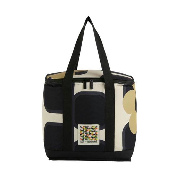 Regatta Orla Kiely 12L Giant Square Flower Cooler Tote Bag - Monochrome - 