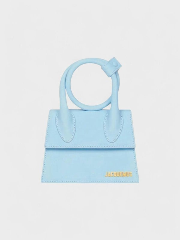 Jacquemus Le Chiquito Noeud Light Blue - Supplied FashionJACQUEMUS
