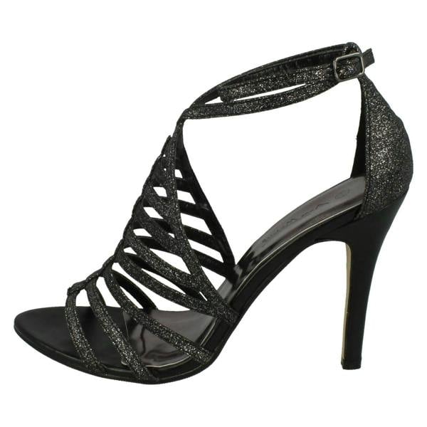 Anne Michelle Ladies Anne Michelle Glitter High Heels