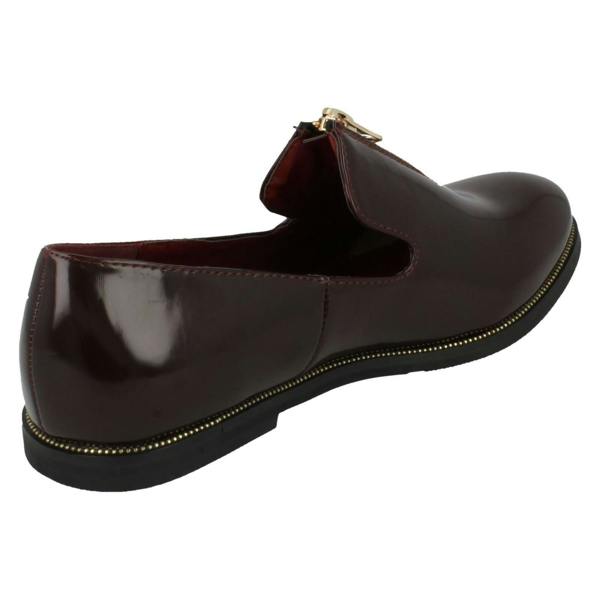 Down to Earth Ladies Down To Earth Zip Detail Loafer