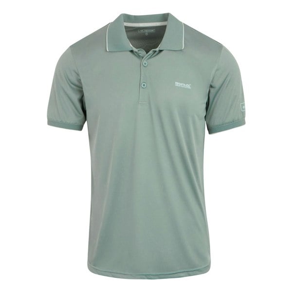 Regatta Mens Remex II Polo Shirt - Glacier Solid