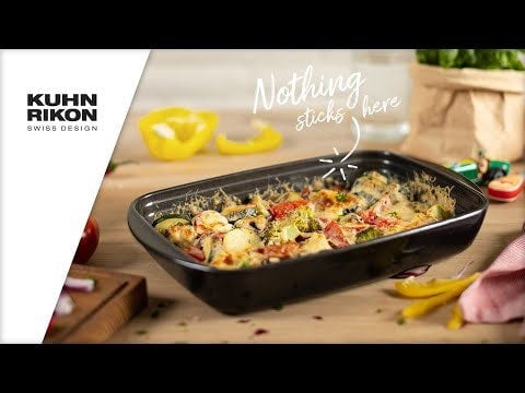 Kuhn Rikon Easy Ovenware Non-Stick Glass Dish