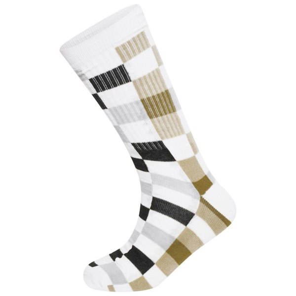 Dare 2B Unisex Adult Henry Holland Checkerboard Socks (Pack of 2) - White