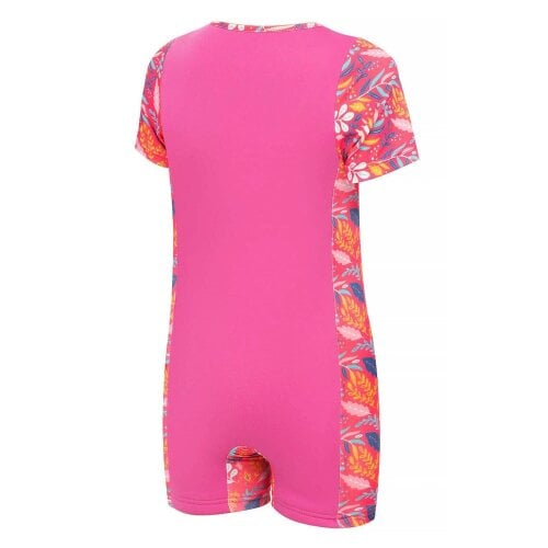 Aqua Speed Girls Neosplash Pink Flexible 2mm Neoprene Wetsuit with UPF 50+ for Swimming