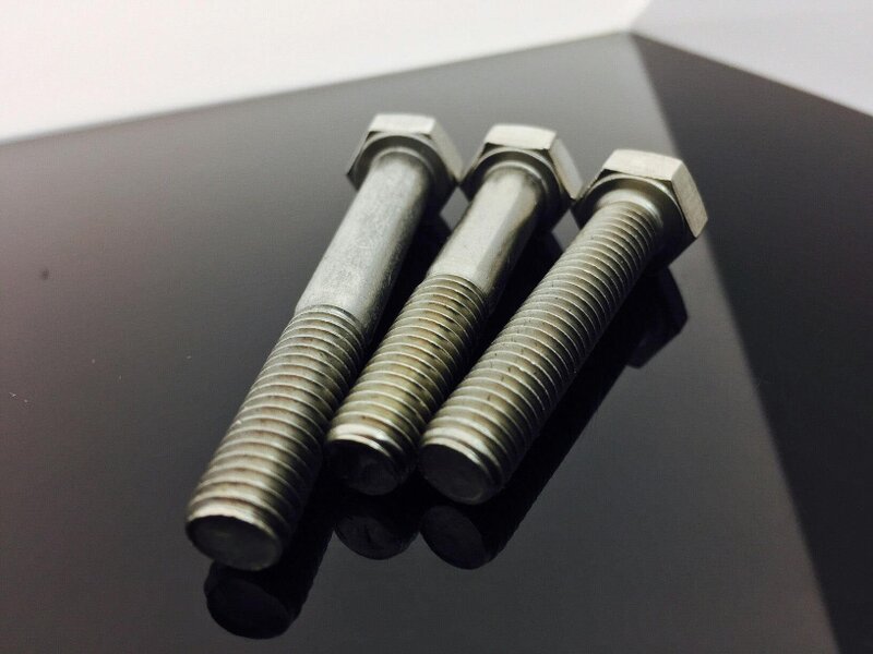 Fixaball UNF 1/2" Hex Bolt Hex Set Screw A2 304 Stainless Steel DIN931