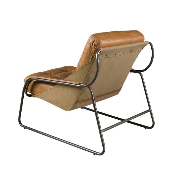 Angel Cerdá Brown Leather Armchair 5155