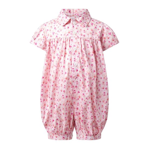Rachel Riley Vintage Rose Babysuit